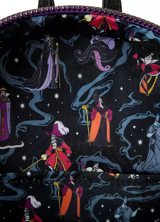 Loungefly Disney Villains Iridescent Mini Backpack - Ginga Toys