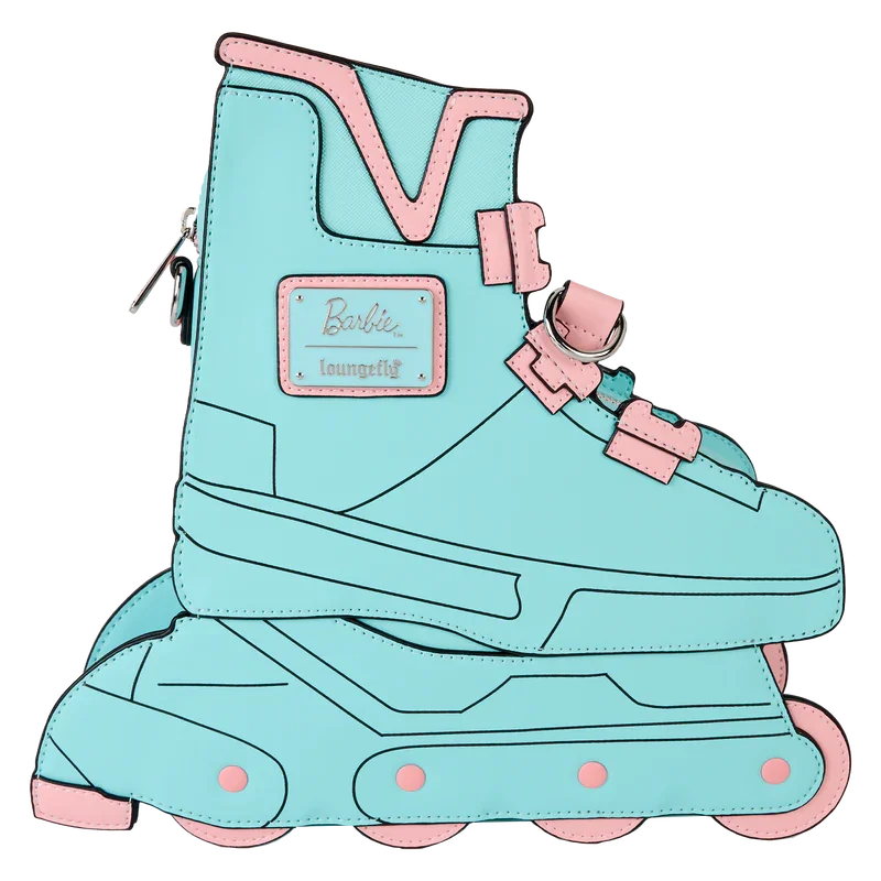 Loungefly Barbie Roller Skate Crossbody Bag in Pink