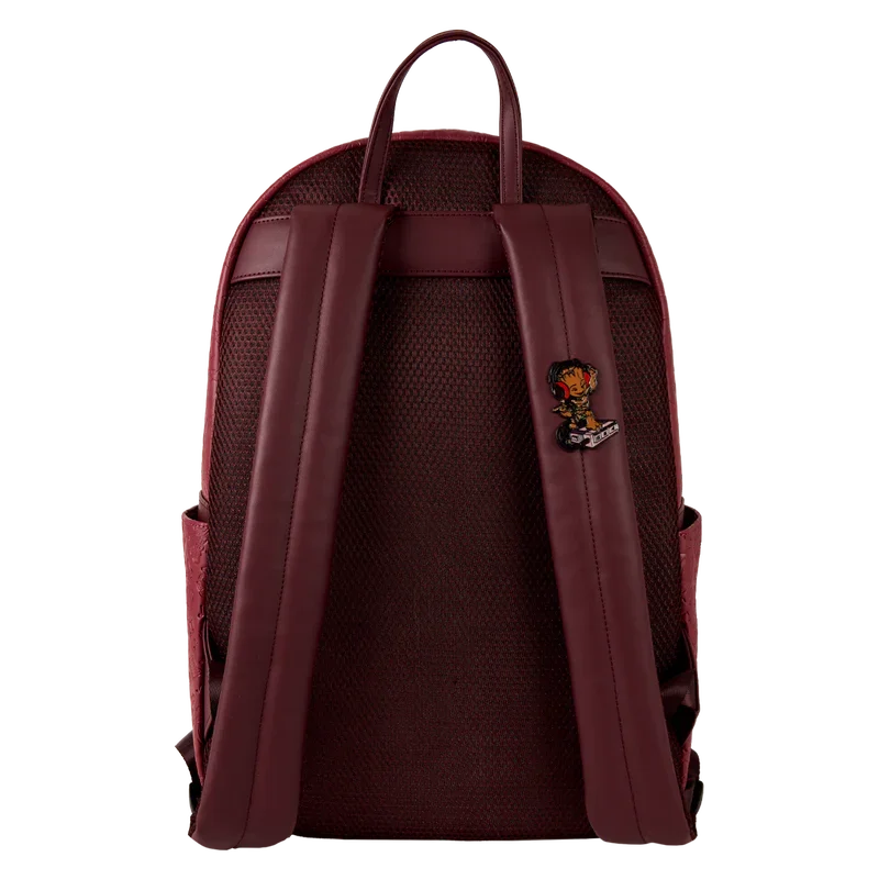 Loungefly Marvel Guardians of the Galaxy Groot Mixtape All-Over Print Full-Size Backpack