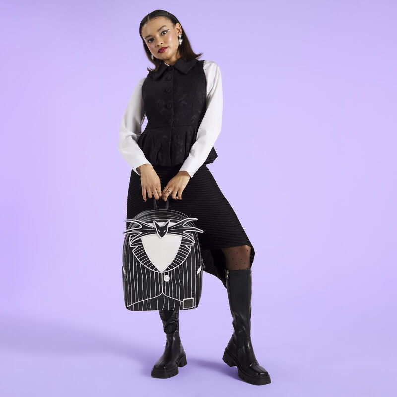 Loungefly Disney The Nightmare Before Christmas Jack Skellington Cosplay Full-Size Glow Backpack - Ginga Toys