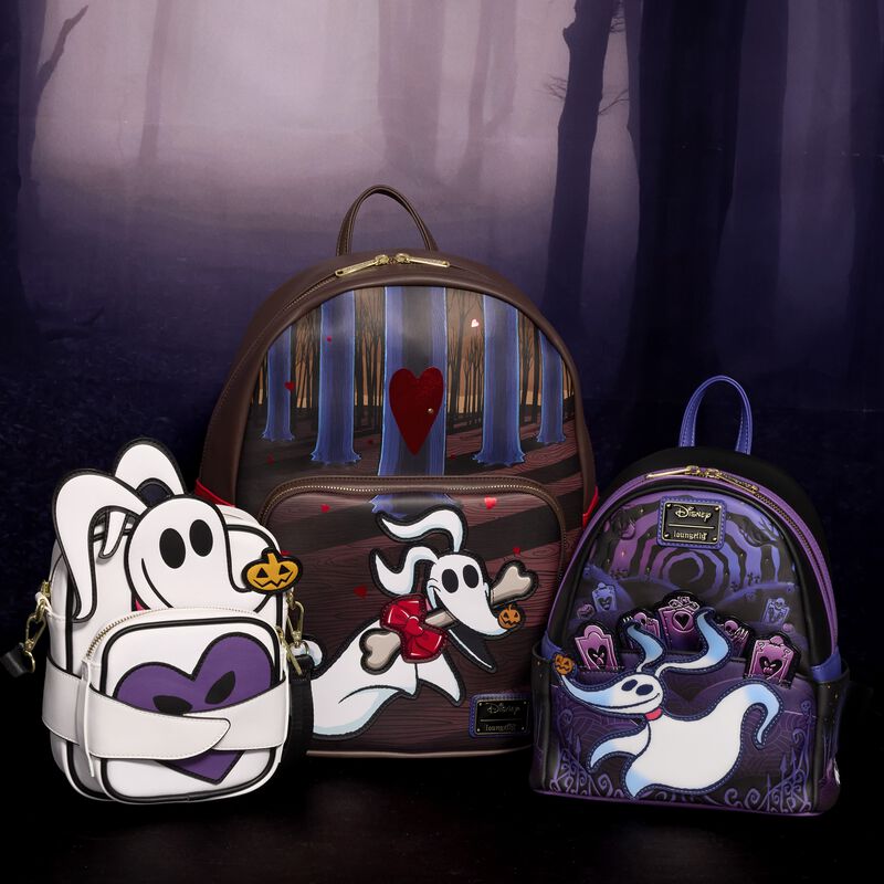 Loungefly Disney The Nightmare Before Christmas Zero Holiday Doors Full-Size Backpack - Ginga Toys