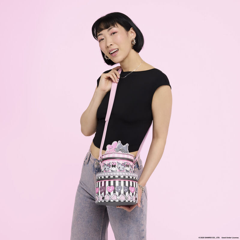 Loungefly Sanrio My Melody & Kuromi Figural Cake Crossbody Bag - Ginga Toys