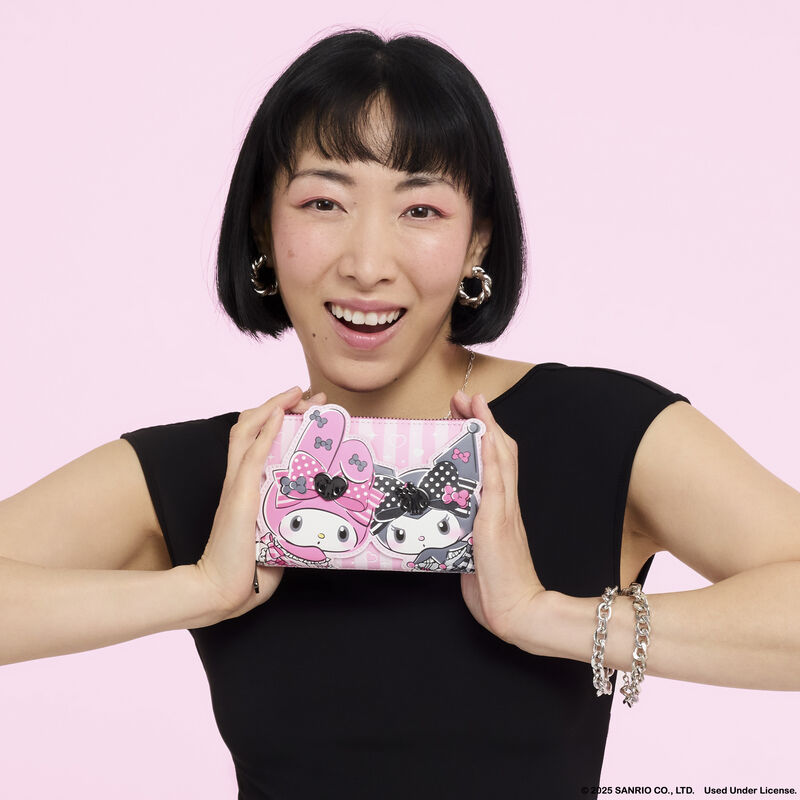 Loungefly Sanrio My Melody & Kuromi Zip Around Wallet - Ginga Toys