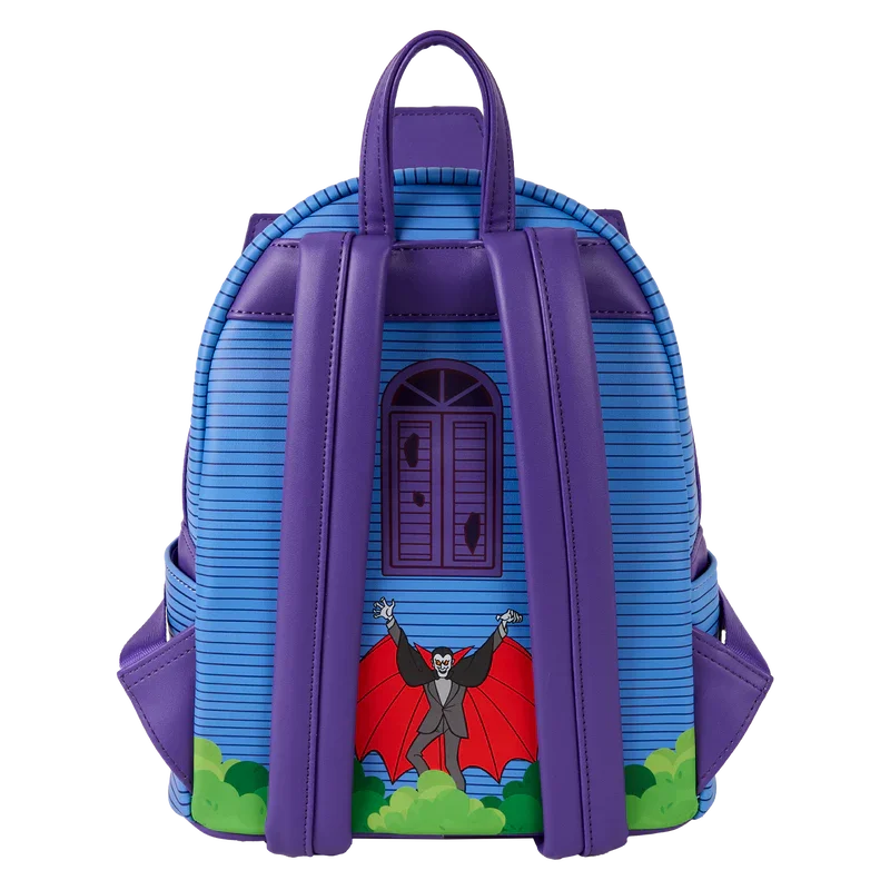Loungefly Scooby-Doo Mystery Inc. Haunted Mansion Lenticular Mini Backpack