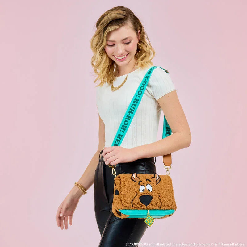 Loungefly Scooby-Doo Sherpa Cosplay Crossbody Bag