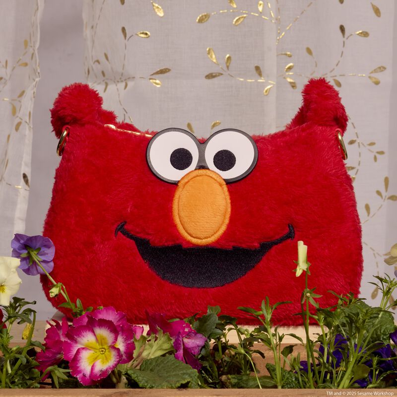Loungefly Sesame Street Elmo Plush Cosplay Crossbody Bag - Ginga Toys
