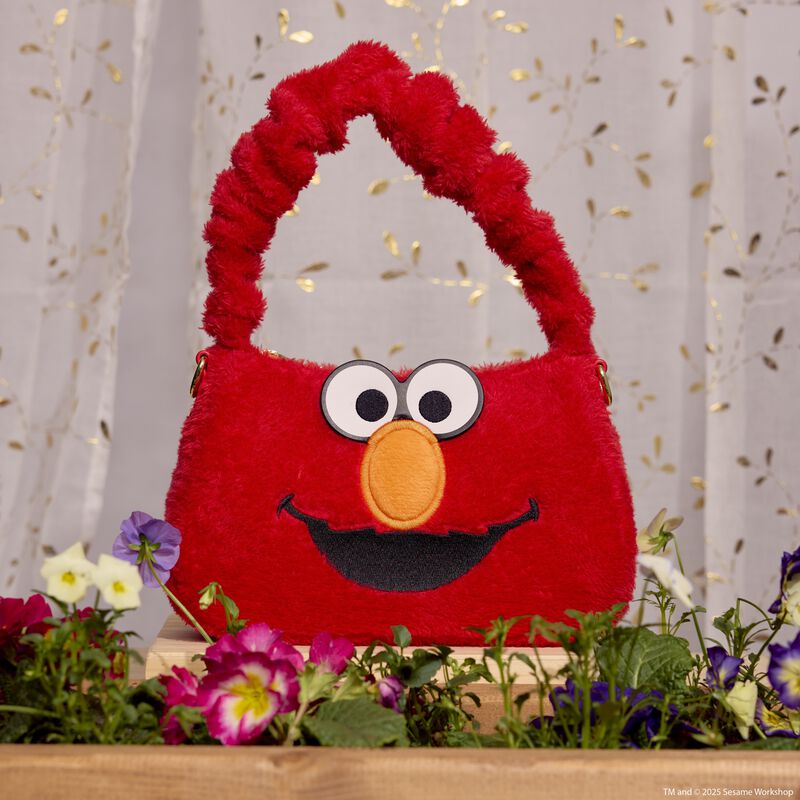 Loungefly Sesame Street Elmo Plush Cosplay Crossbody Bag - Ginga Toys