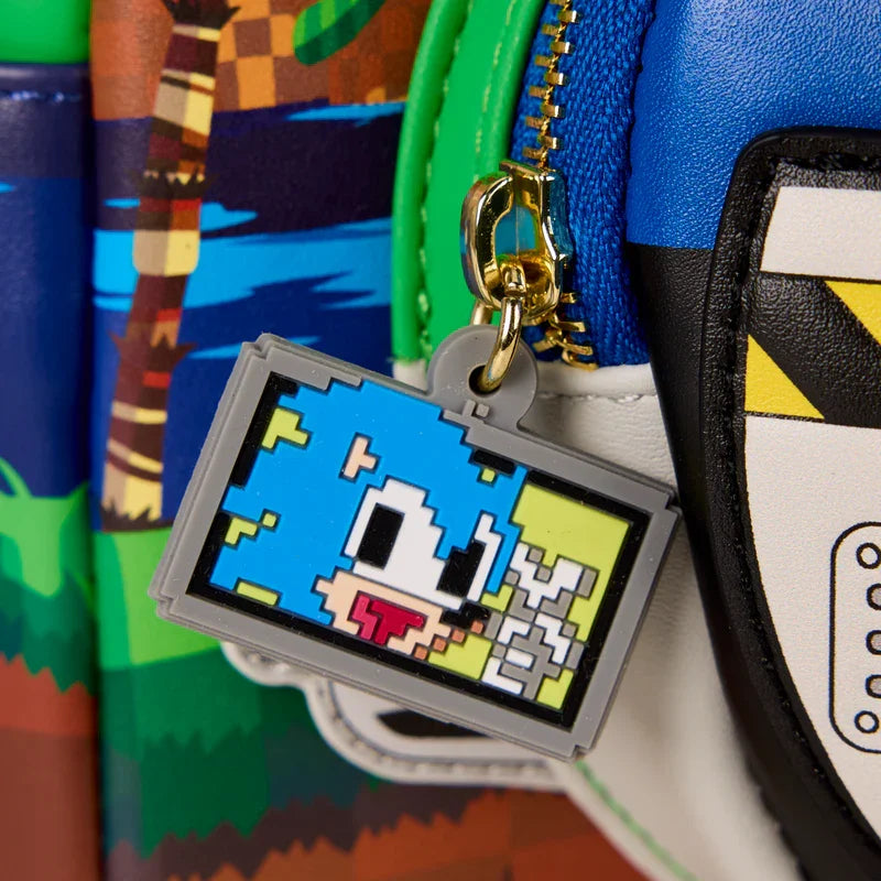 Loungefly Sonic The Hedgehog Light Up Mini Backpack
