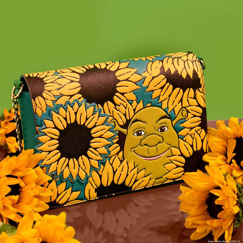 Loungefly Shrek & Donkey Sunflower Field Crossbody Bag - Ginga Toys