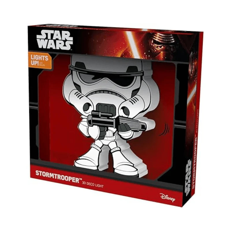3D Light FX Star Wars Stormtrooper 3D Deco Mini-Sized Sticker LED Wall Light