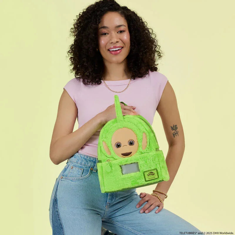 Loungefly Teletubbies Dipsy Plush Cosplay Light Up Mini Backpack
