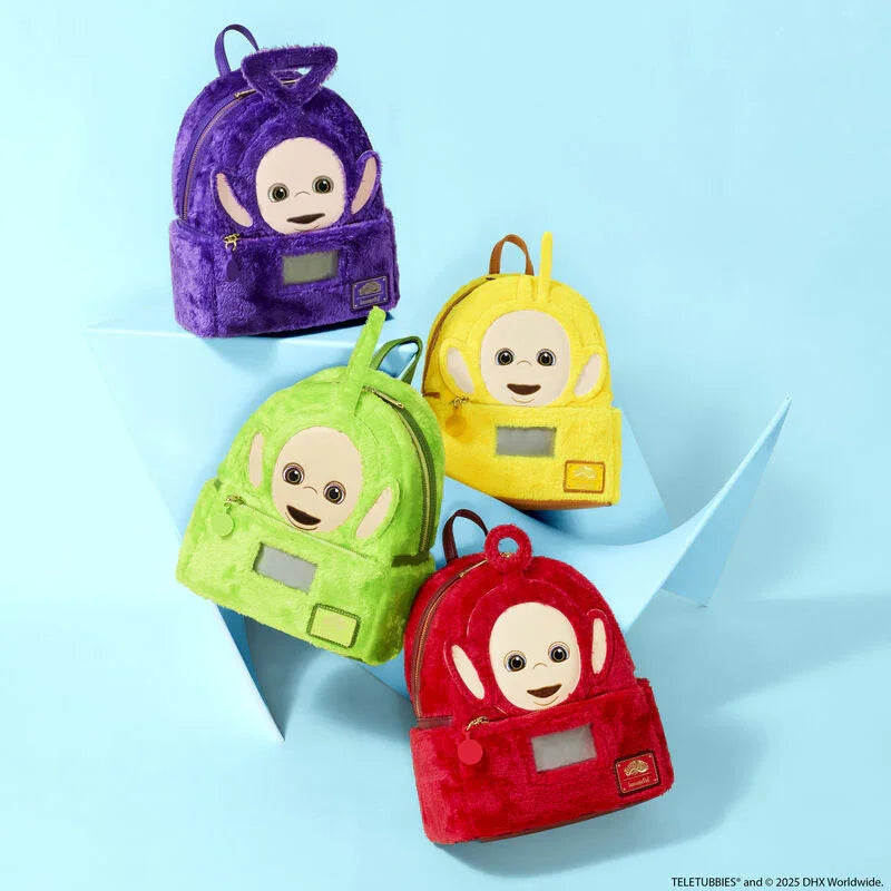 Loungefly Teletubbies Tinky-Winky Plush Cosplay Light Up Mini Backpack