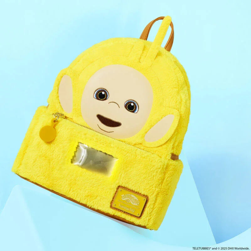 Loungefly Teletubbies Laa-Laa Plush Cosplay Light Up Mini Backpack