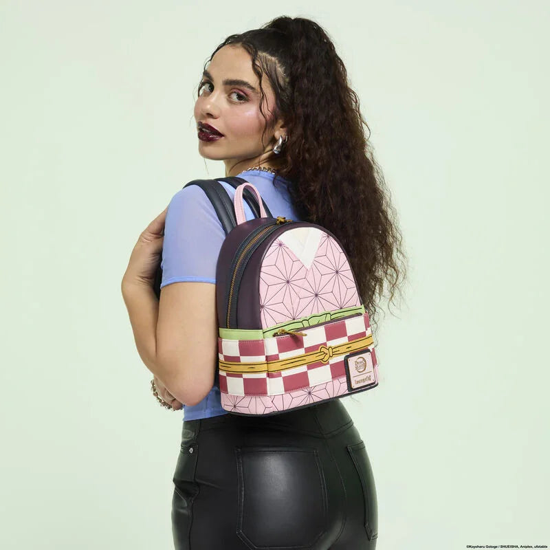 Loungefly Demon Slayer Nezuko Kamado Cosplay Mini Backpack