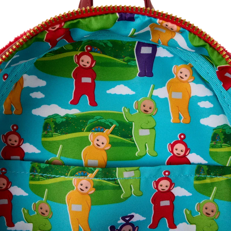 Loungefly Teletubbies Po Plush Cosplay Light Up Mini Backpack