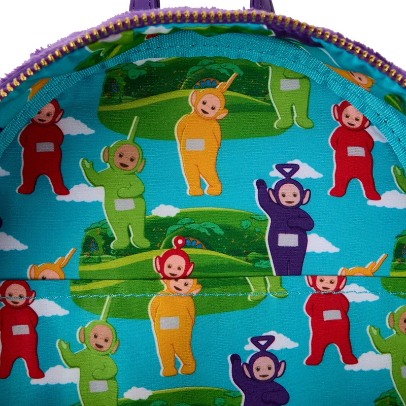 Loungefly Teletubbies Tinky-Winky Plush Cosplay Light Up Mini Backpack