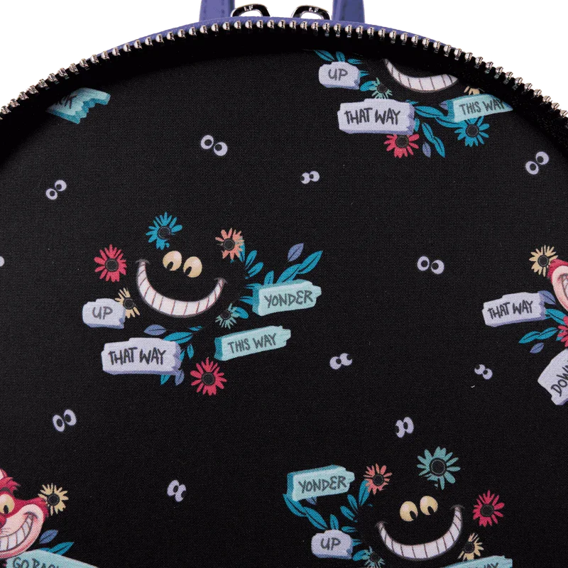 Loungefly Disney Alice in Wonderland Tulgey Wood Lenticular Mini Backpack