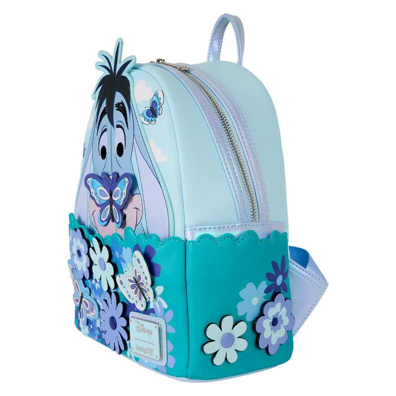 Loungefly Disney Winnie The Pooh Floral Eeyore Cosplay Mini Backpack