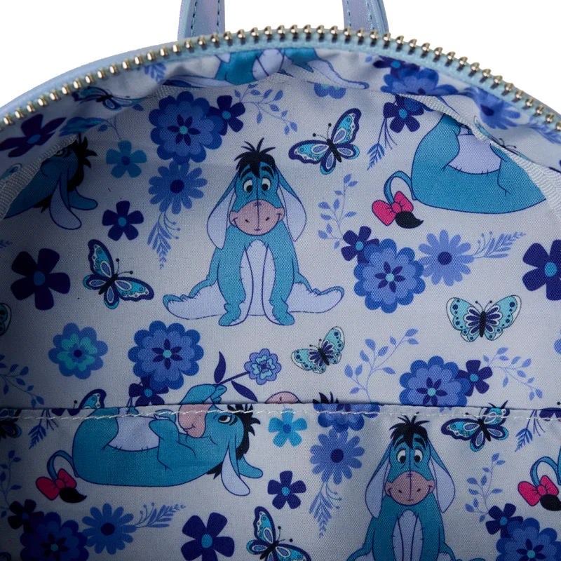 disney winnie the pooh eeyore cosplay mini backpack Loungefly Floral inches tall x 3 Ole Fishbones enjoys truck color-dark-chambray-crosshatch-tan-synthetic-leather Size:45LB