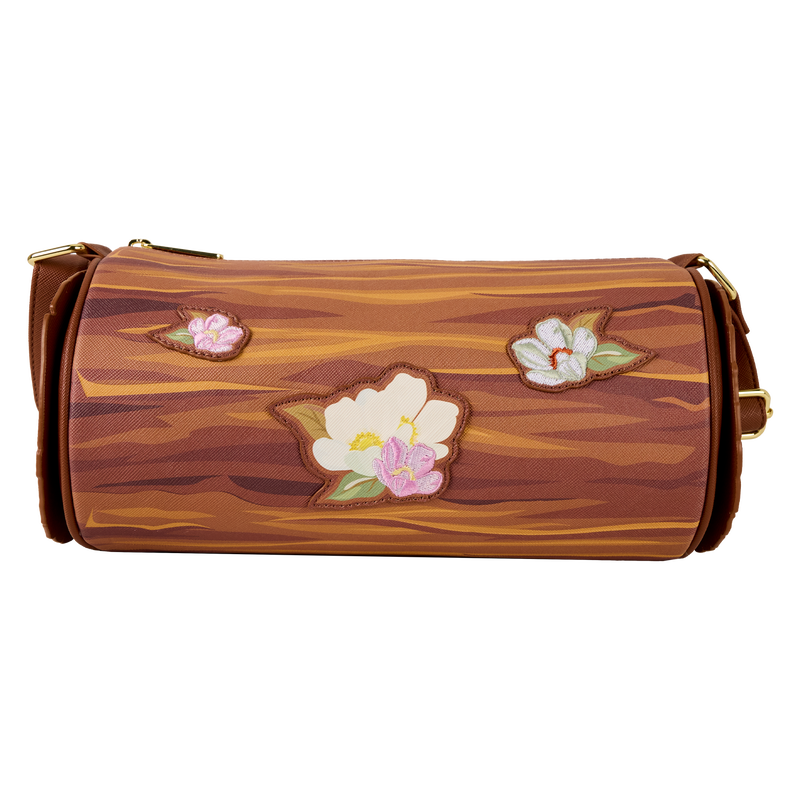 Loungefly Disney The Fox and the Hound Forest Floral Log Figural Crossbody Bag