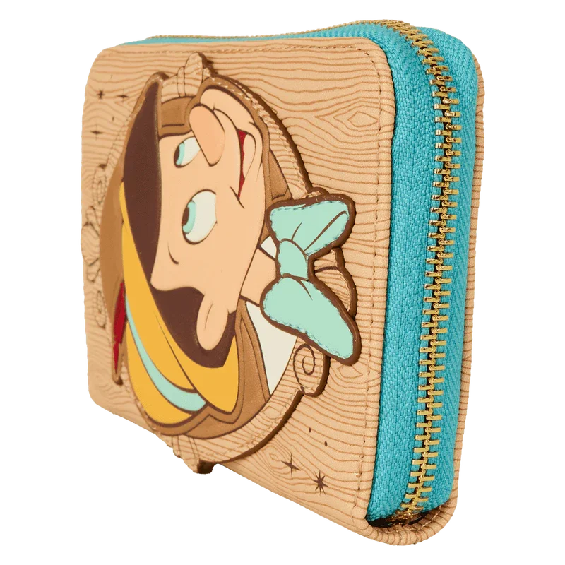Loungefly Pinocchio Cameo Zip Around Wallet