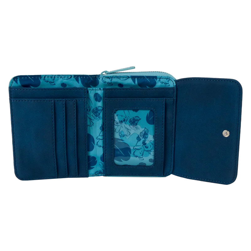 Loungefly Disney Stitch Embroidered Floral Wallet