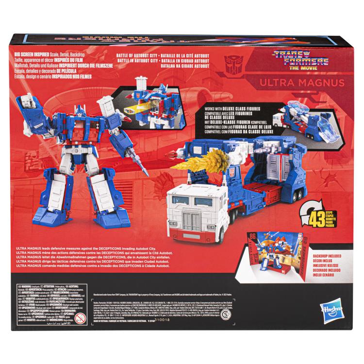 The Transformers: The Movie Studio Series 86-21 Commander Class Ultra Magnus Action Figure - Hasbro - Ginga Toys