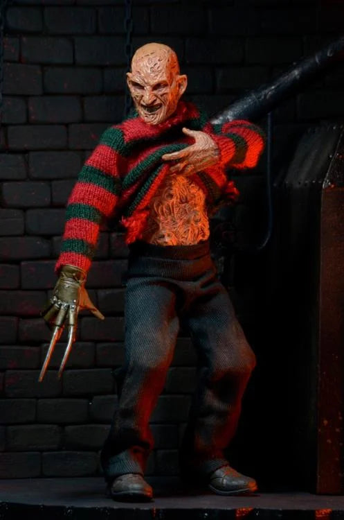 A Nightmare on Elm Street 3: Dream Warriors Freddy 8" Clothed Action Figure - Ginga Toys
