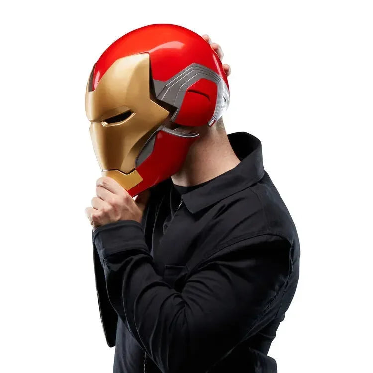 Avengers: Endgame Marvel Legends Iron Man Mark LXXXV 1:1 Scale Wearable Electronic Helmet - Ginga Toys