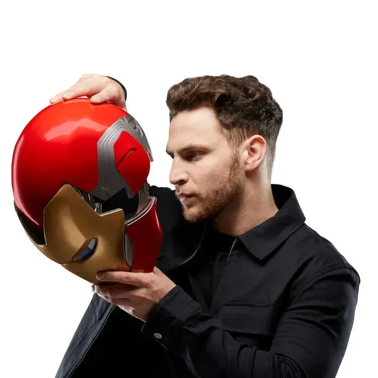 Avengers: Endgame Marvel Legends Iron Man Mark LXXXV 1:1 Scale Wearable Electronic Helmet - Ginga Toys