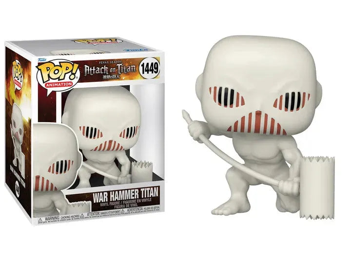 Funko Pop! Animation: 6" Attack on Titan: Final Season - Super Sized War Hammer Titan Figure #1449
