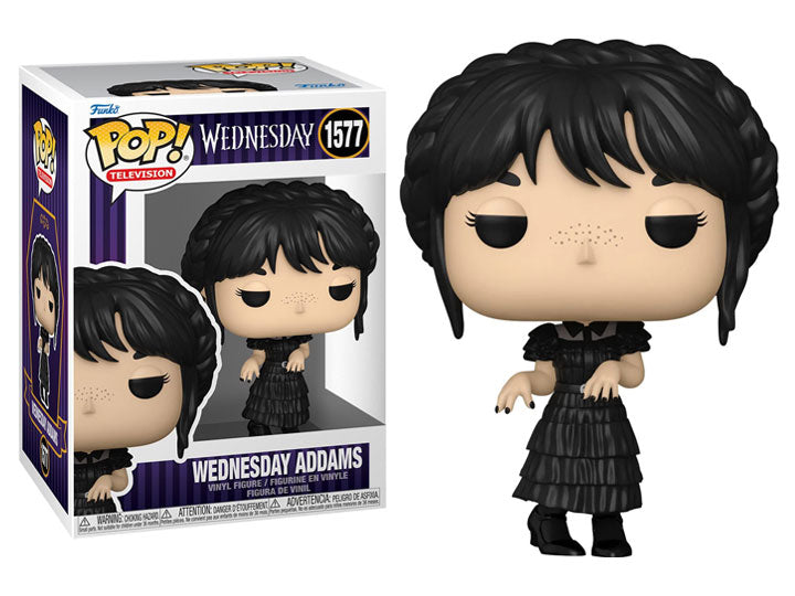 Funko Pop! TV: Wednesday - Wednesday Addams (Rave'n Dance) Vinyl Figure #1577 - Ginga Toys