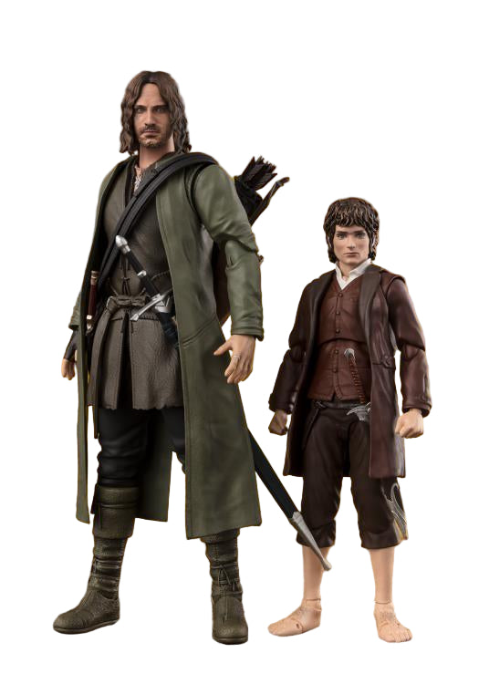The Lord of the Rings: The Fellowship of the Ring S.H.Figuarts Aragorn Action Figure - Ginga Toys