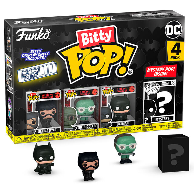 Batman 85th Anniversary Bitty Pop! Catwoman Four-Pack - Ginga Toys