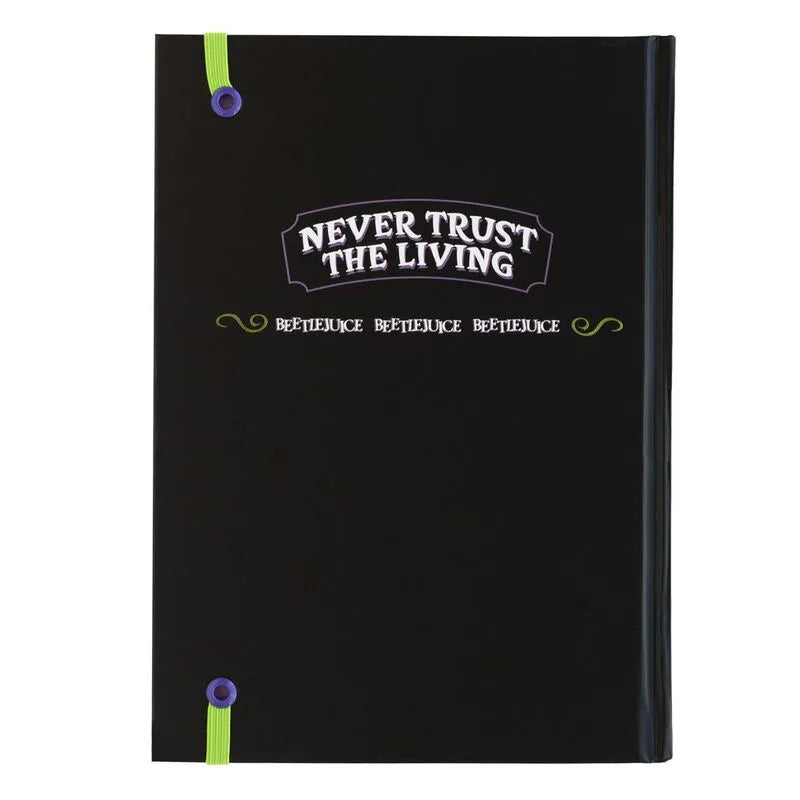 Beetlejuice A5 Premium Lined Notebook - Ginga Toys