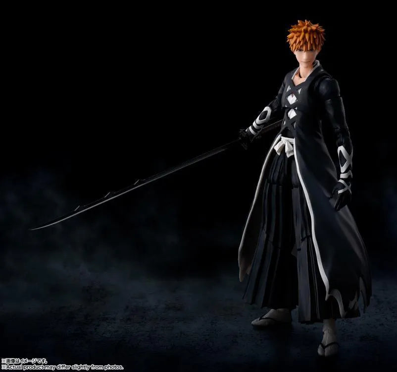Bleach S.H.Figuarts Ichigo Kurosaki (Bankai Tensa Zangetsu) - Bandai - Ginga Toys