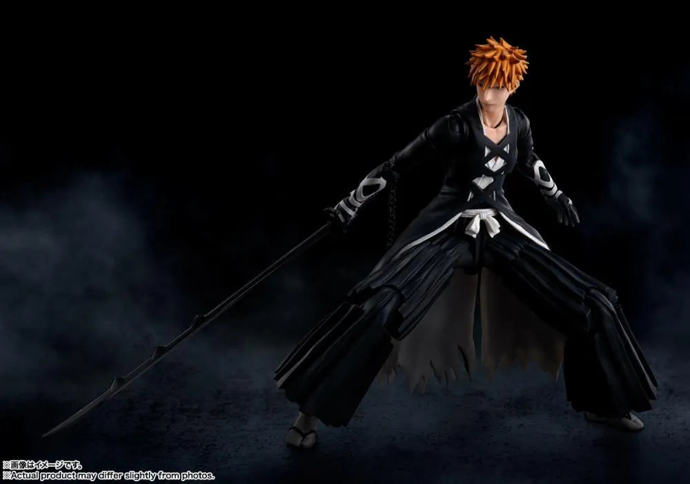 Bleach S.H.Figuarts Ichigo Kurosaki (Bankai Tensa Zangetsu) - Bandai - Ginga Toys
