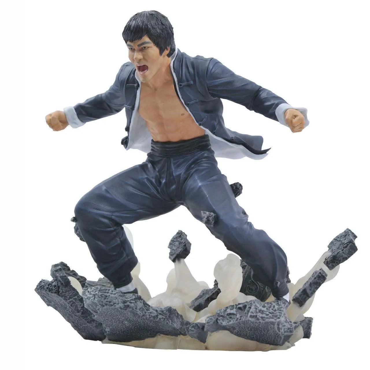 Bruce Lee Gallery Earth Figure Diorama Figure - Diamond Select - Ginga Toys