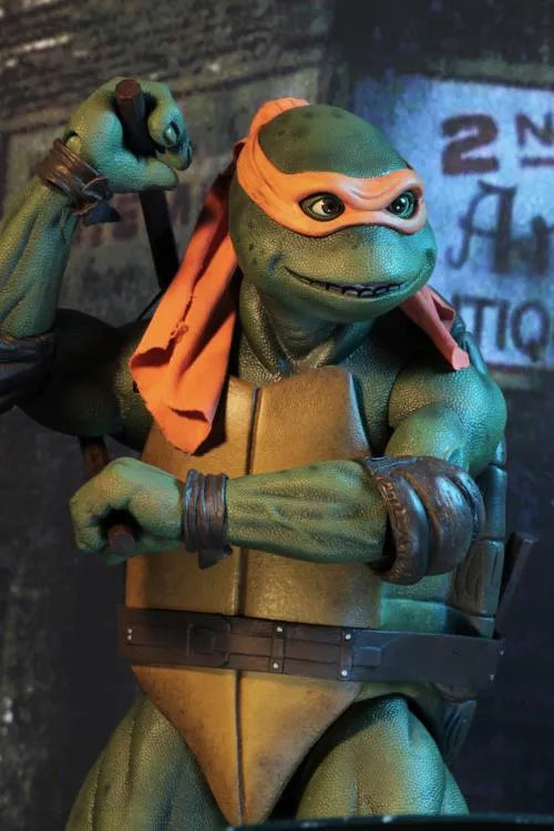 Teenage Mutant Ninja Turtles (1990 Movie) Michelangelo 1/4 Scale Figure