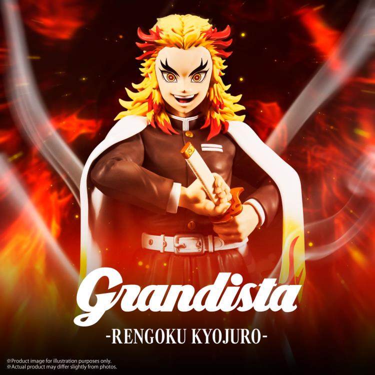 Demon Slayer: Kimetsu no Yaiba Grandista Kyojuro Rengoku Figure - Ginga toys