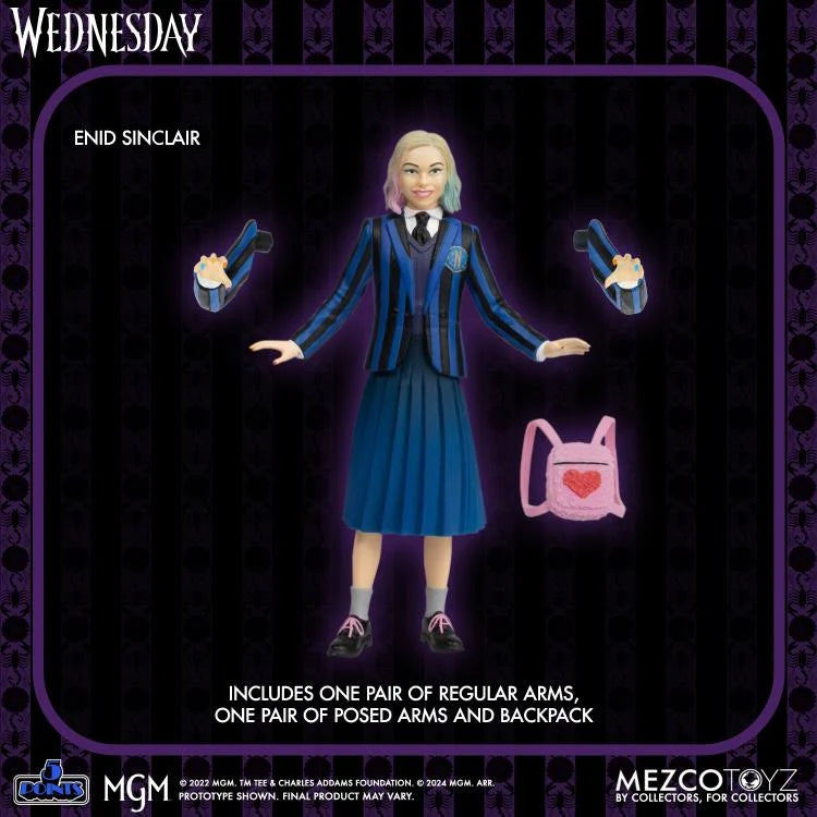 Netflix TV Wednesday - 5 Points Wednesday & Enid Boxed Set - Ginga Toys