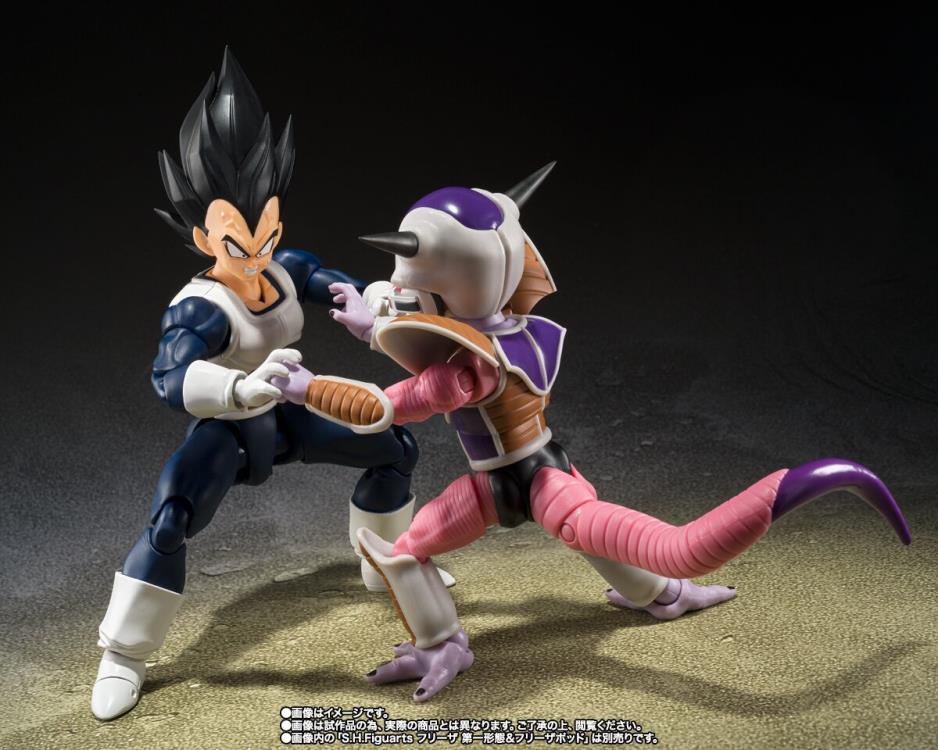 Dragon Ball Z S.H.Figuarts Vegeta (Older Style Battle Clothes) Exclusive Action Figure - Ginga Toys