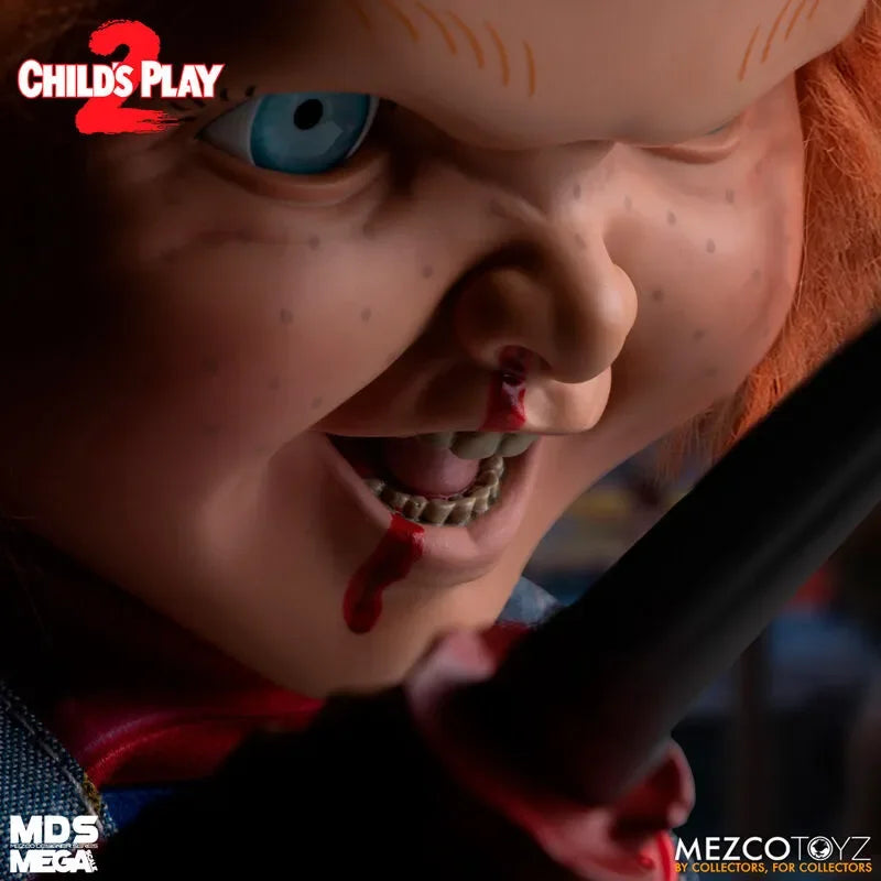 Child's Play 2 Mezco Designer Series Mega Scale Talking Chucky - Ginga Toys