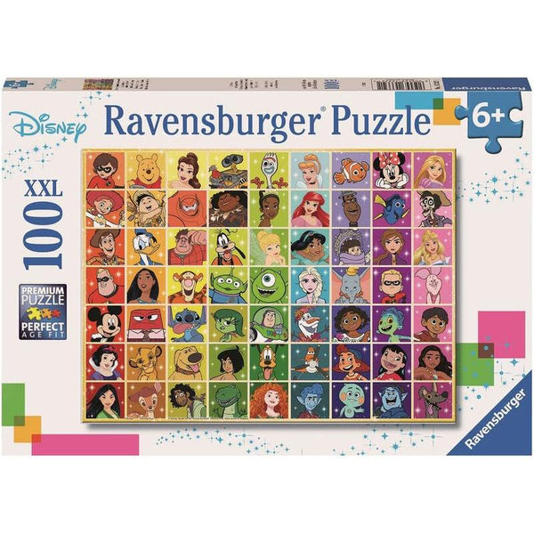 Ravensburger Puzzle The Mandalorian Star Wars 4x100 Pieces Multicolor
