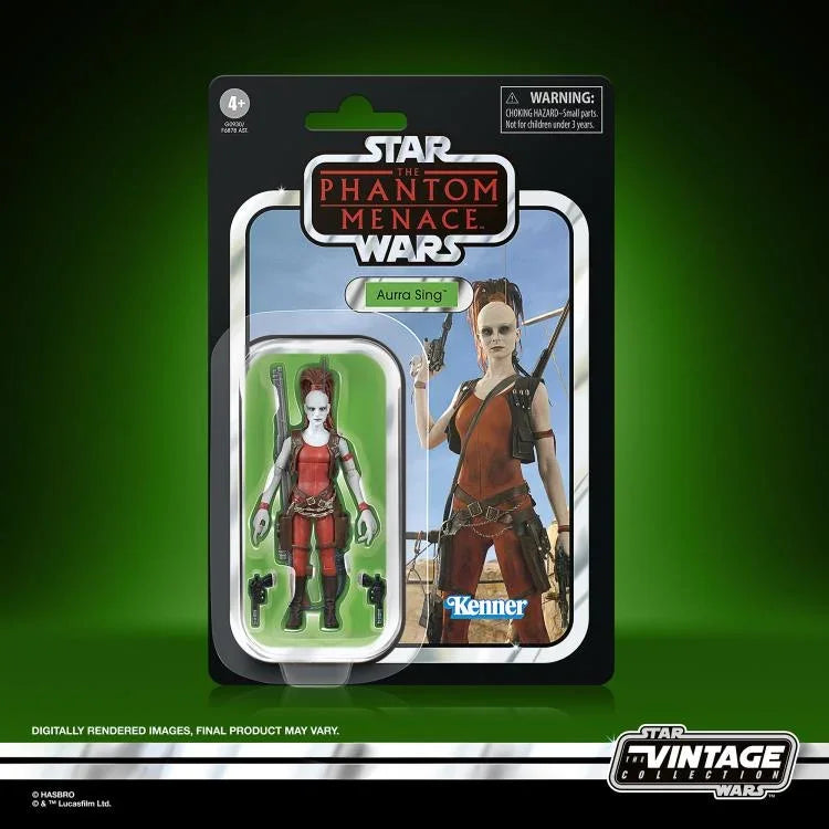 Star Wars: The Vintage Collection Aurra Sing (The Phantom Menace) Action Figure