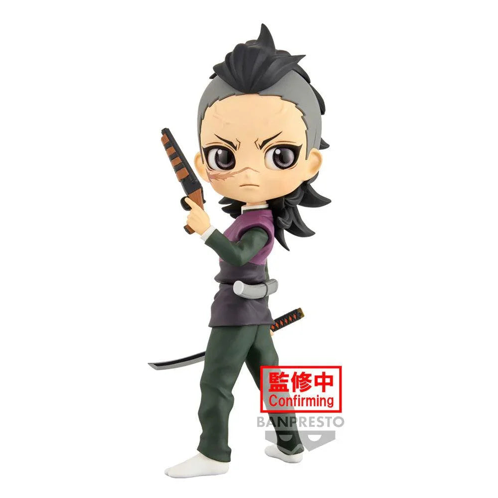 Demon Slayer: Kimetsu no Yaiba Q Posket Genya Shinazugawa Figure - Banpresto - Ginga Toys