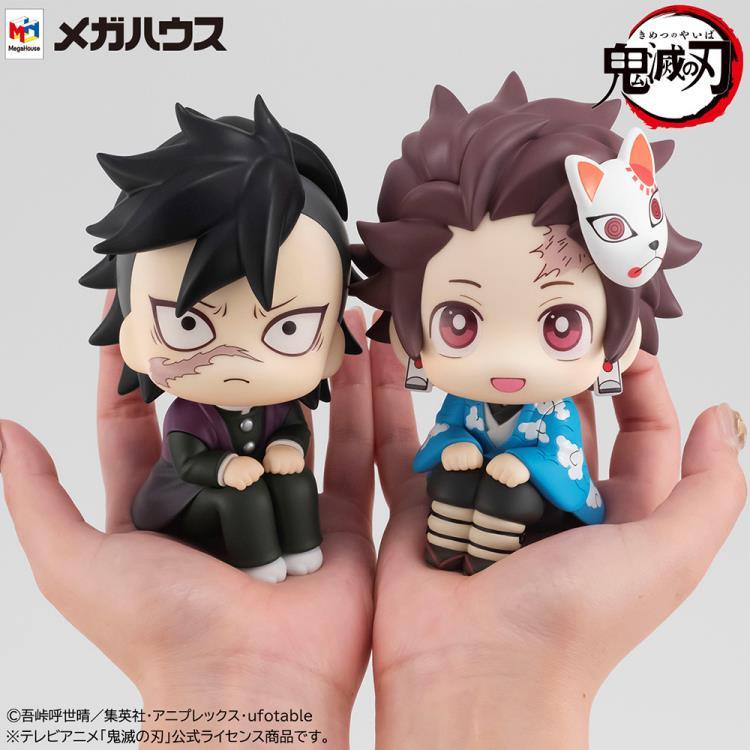 Demon Slayer Look Up Series Genya & Tanjiro Kamado Figures (Final Selection Ver.) - MegaHouse - Ginga Toys