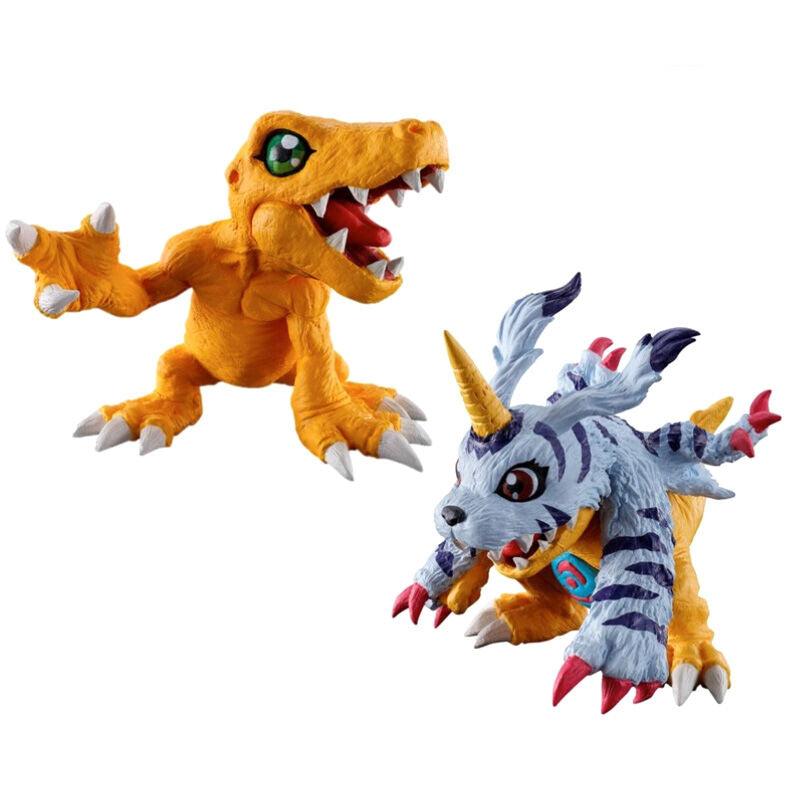 Digimon Adventure Ichibansho Agumon and Gabumon (Digimon Ultimate Evolution) Figures - Bandai - Ginga Toys