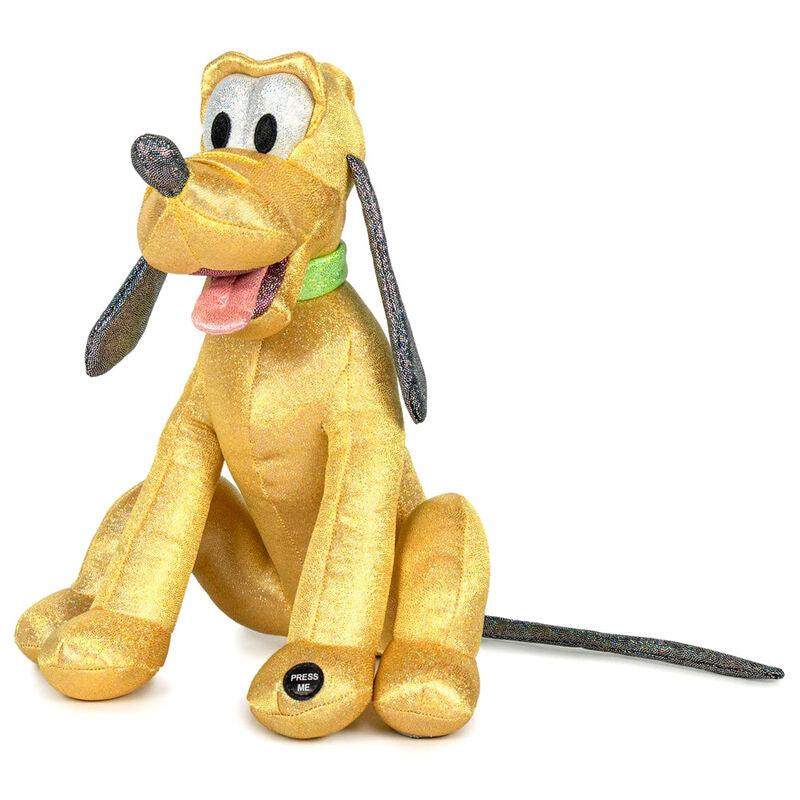 Disney 100th Anniversary Pluto Glitter plush toy 28cm - Disney - Ginga Toys