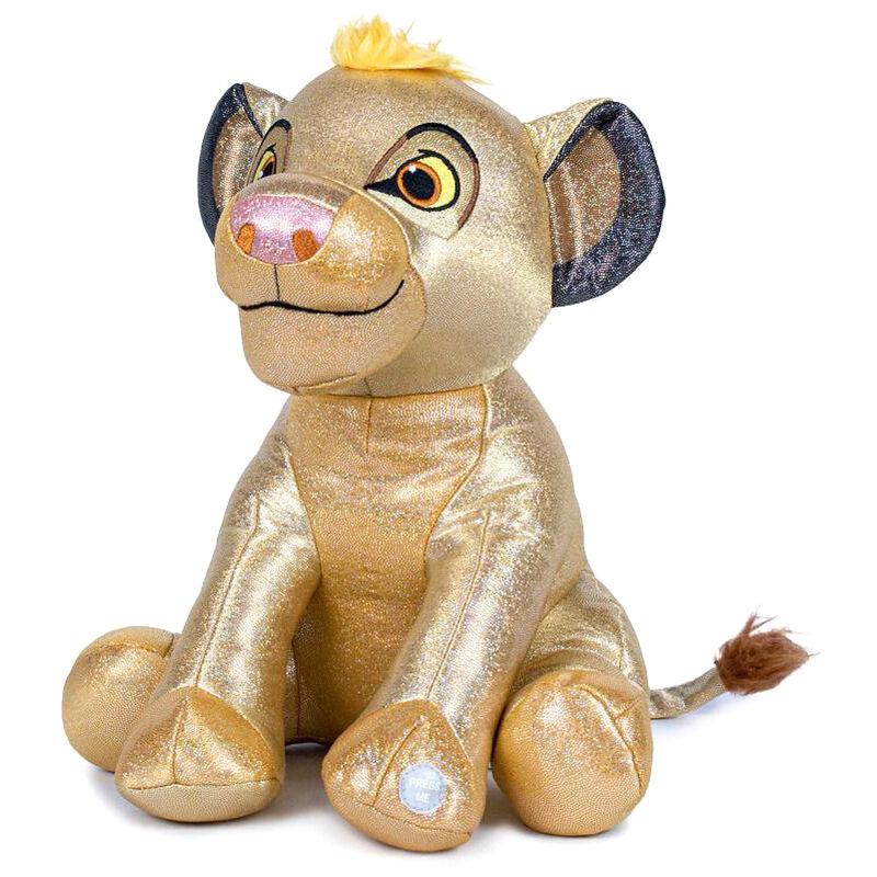 Disney 100th The Lion King Simba Glitter Soft plush toy 28cm - Disney - Ginga Toys